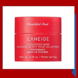 Laneige Peppermint Lip Sleeping Mask Limited Ed. 8g New